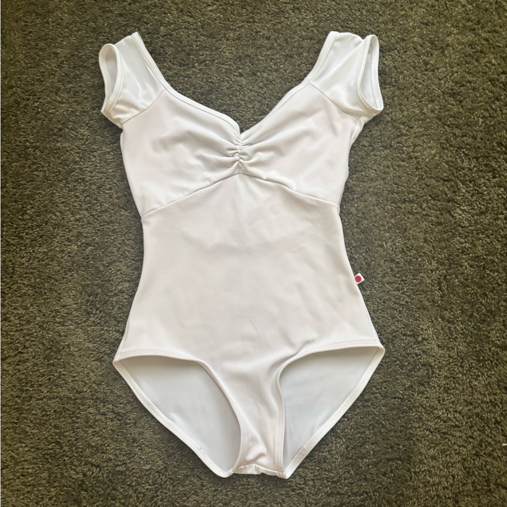 White Yumiko Elli Leotard 🤍